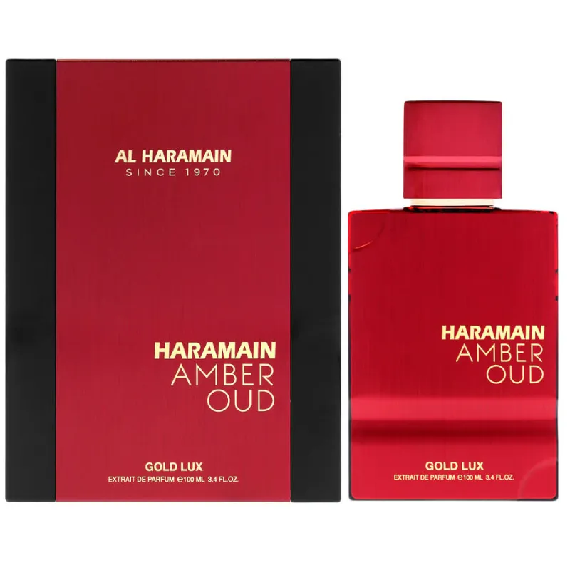 Al Haramain Amber Oud Gold Lux Extrait 100ml original – VelourHaus Guatemala