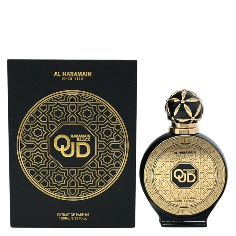 Al Haramain Black Oud Extrait 100ml original – VelourHaus Guatemala