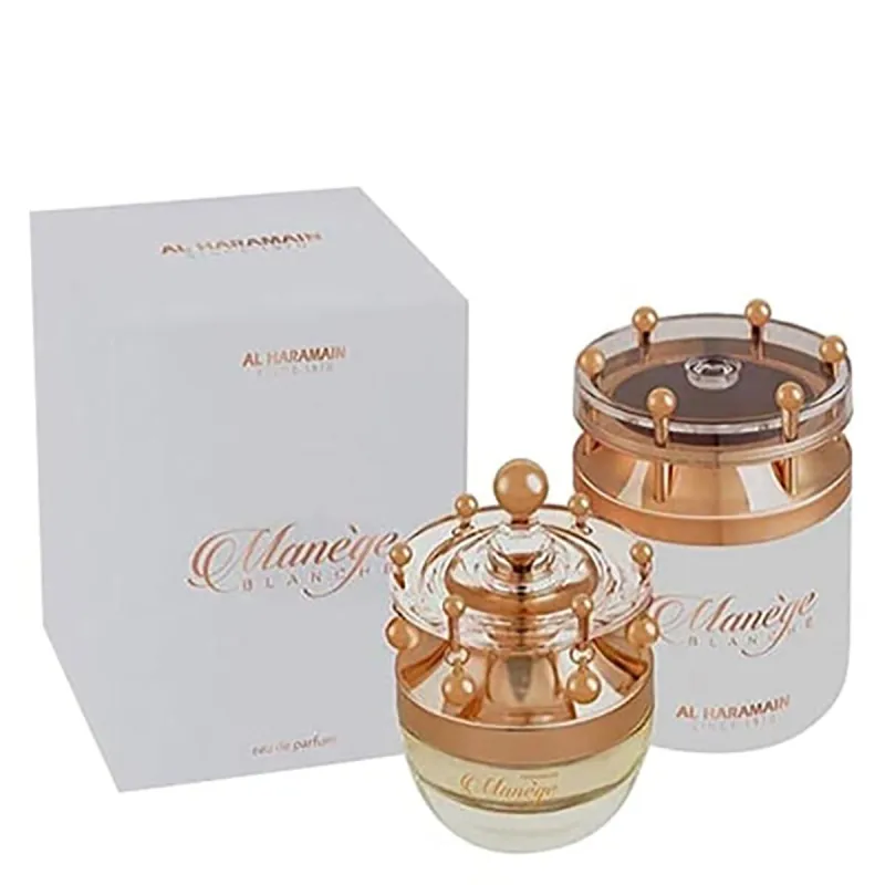 Al Haramain Manege Blanche EDP 75ml original – VelourHaus Guatemala