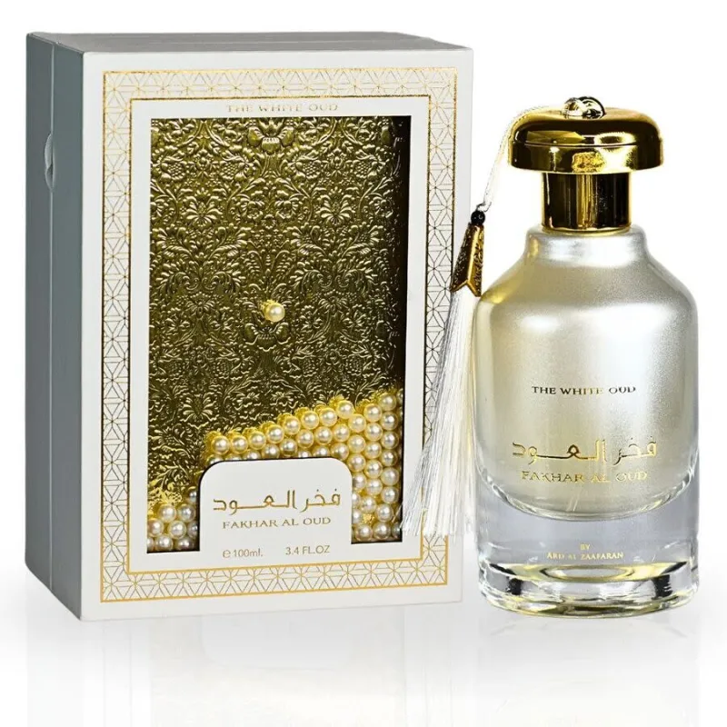 Ard Al Zaafaran Fakhar Al Oud The White Oud EDP 100ml original – VelourHaus Guatemala