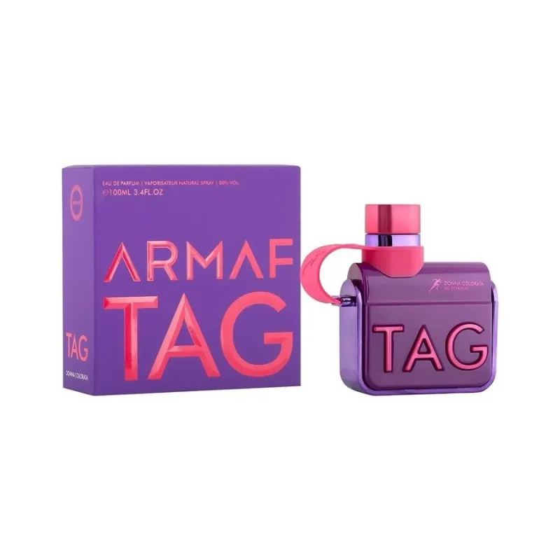 Armaf Tag Donna Colorata EDP 100ml original – VelourHaus Guatemala