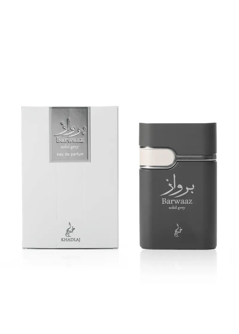 Khadlaj Barwaaz Solid Grey EDP 100ml original – VelourHaus Guatemala