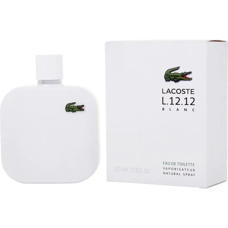 Lacoste L.12.12 Blanc EDT 175ml original – VelourHaus Guatemala