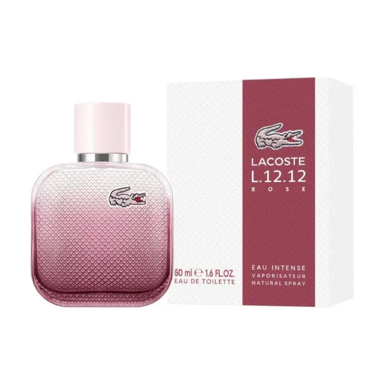 Lacoste L.12.12. Rose Eau Intense EDT 50ml original – VelourHaus Guatemala