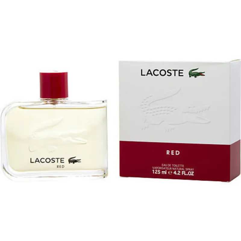 Lacoste Red EDT 125ml original – VelourHaus Guatemala