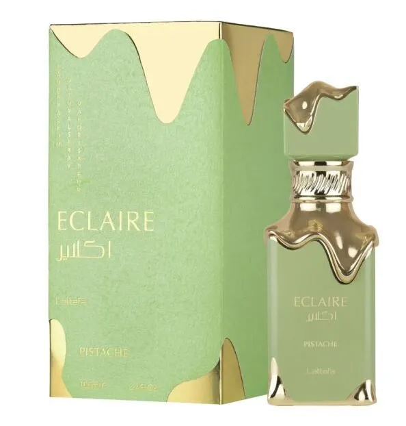 Lattafa Eclaire Pistache EDP 100ml original – VelourHaus Guatemala