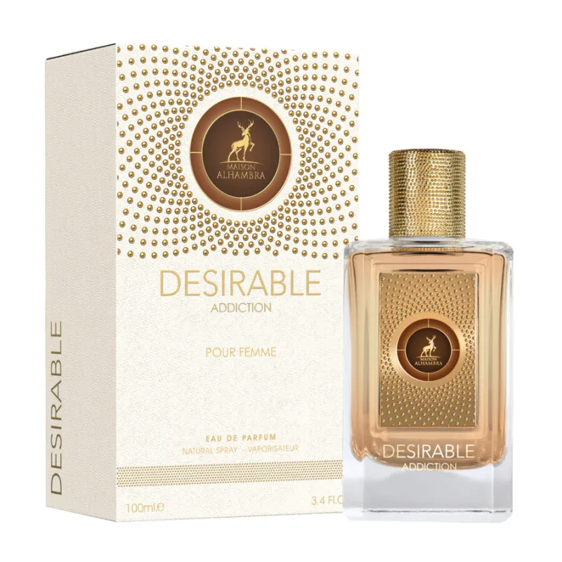 Maison Alhambra Desirable Addiction EDP 100ml original – VelourHaus Guatemala