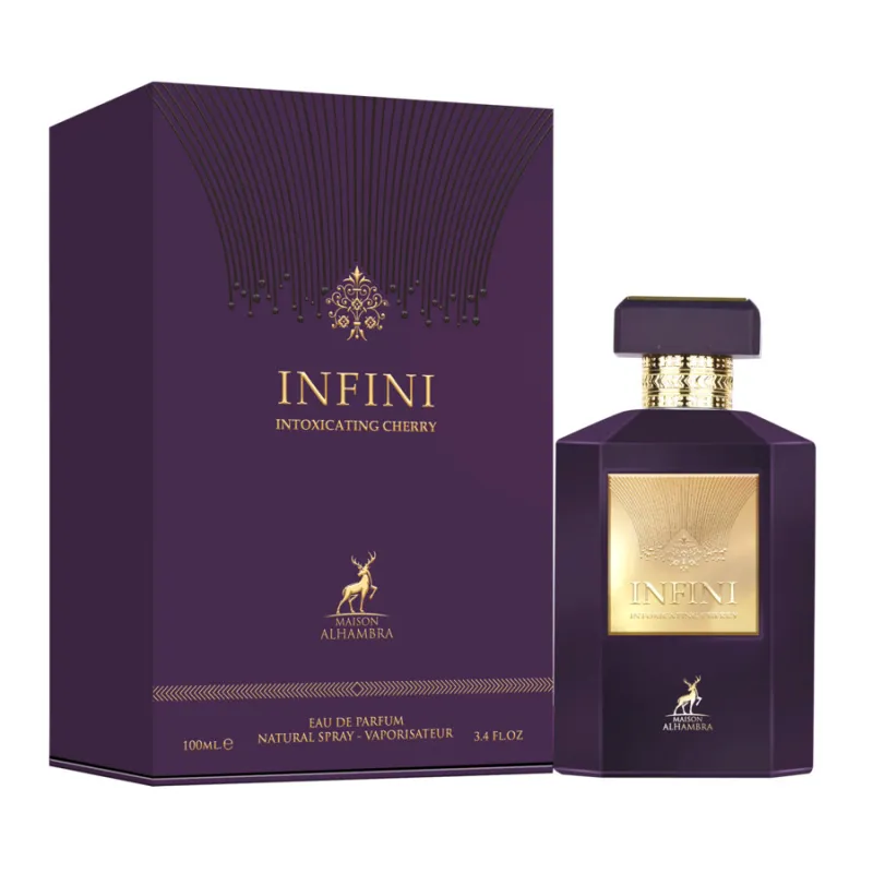 Maison Alhambra Infini Intoxicating Cherry EDP 80ml original – VelourHaus Guatemala