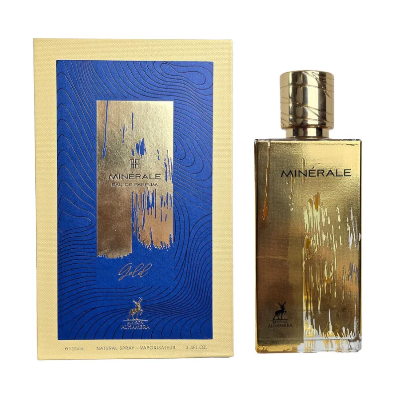 Maison Alhambra Minerale Gold EDP 100ml original – VelourHaus Guatemala