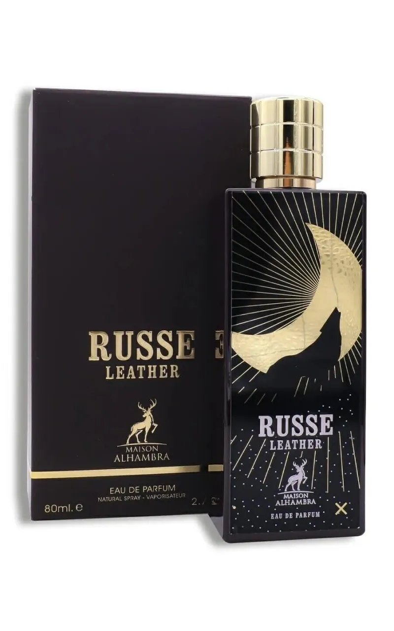 Maison Alhambra Russe Leather EDP 80ml original – VelourHaus Guatemala