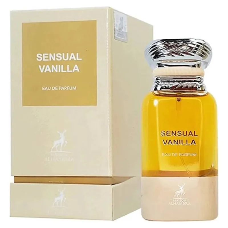 Maison Alhambra Sensual Vanilla EDP 80ml original – VelourHaus Guatemala
