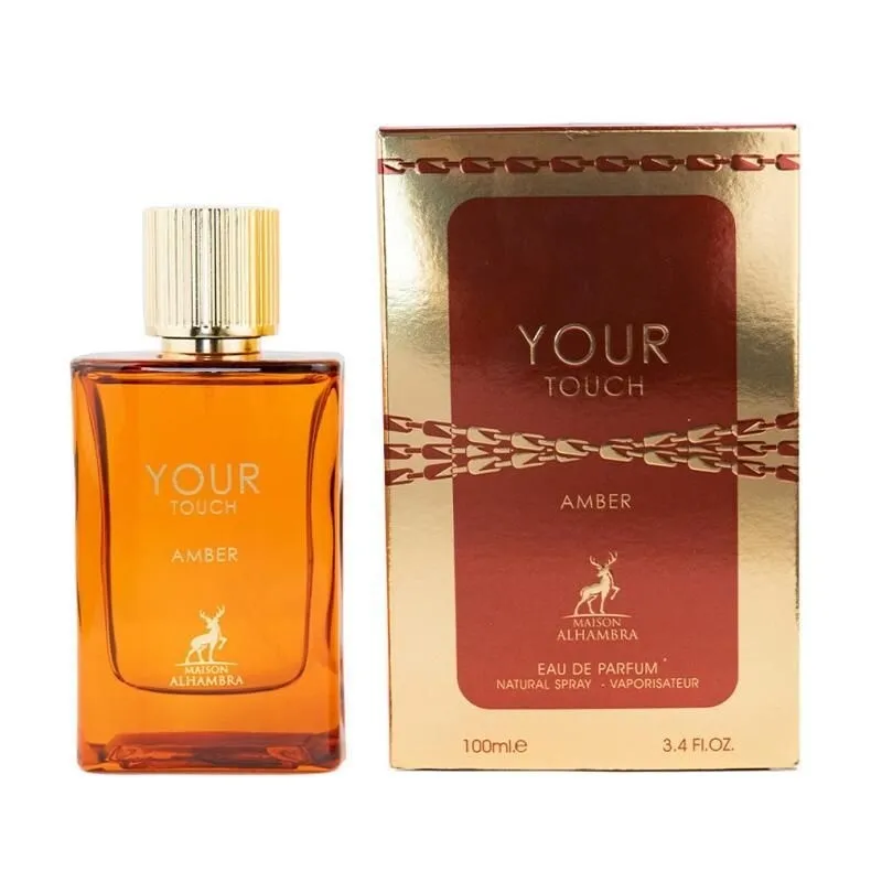 Maison Alhambra Your Touch Amber EDP 100ml original – VelourHaus Guatemala